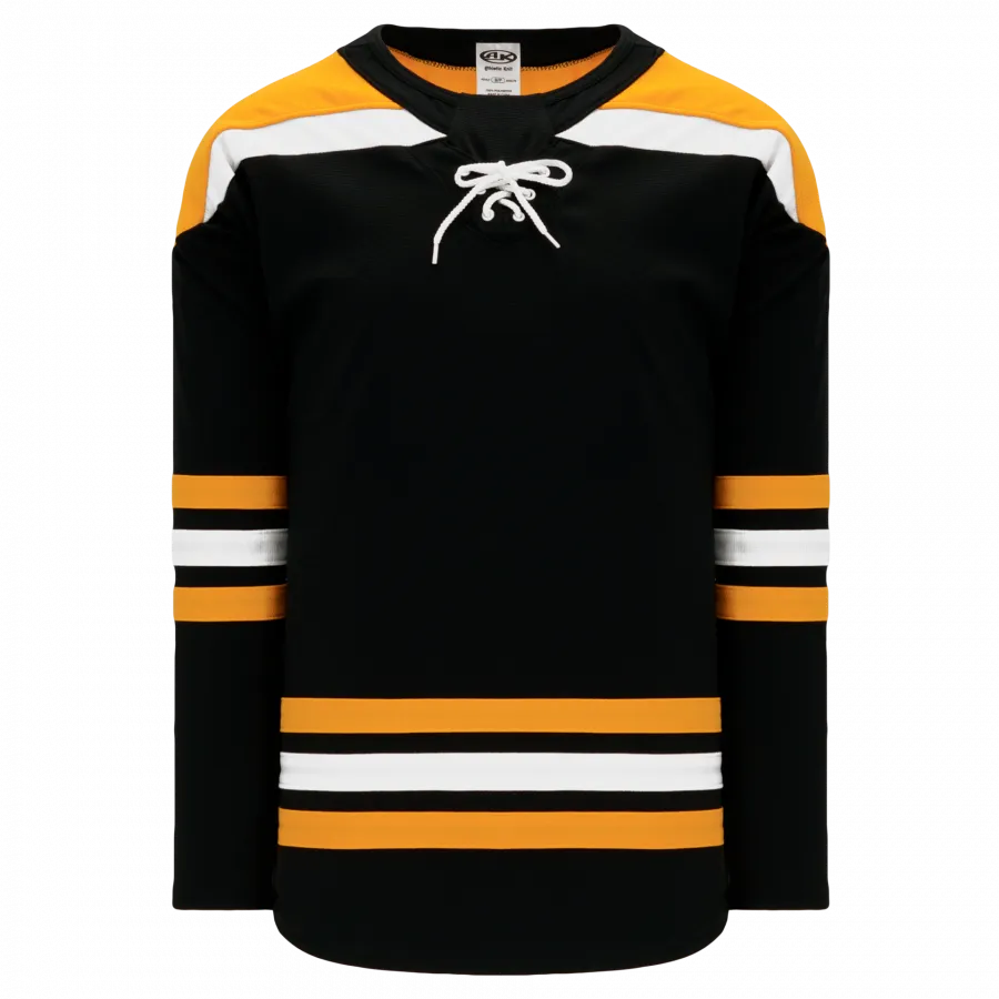 Hockey Jerseys Select - Athletic Knit H550B-BOS396B (Adult Small, No Printing)