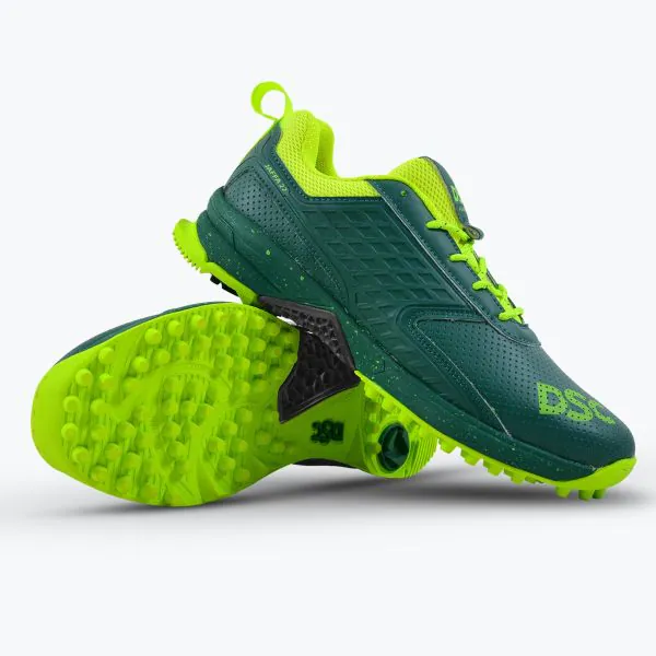 DSC Jaffa 22 Cricket Shoes - Dark Green (UK5/US6)
