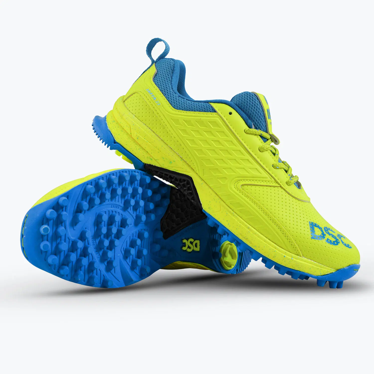 DSC Jaffa 22 Cricket Shoes Lemon-Yellow (UK5/US6)